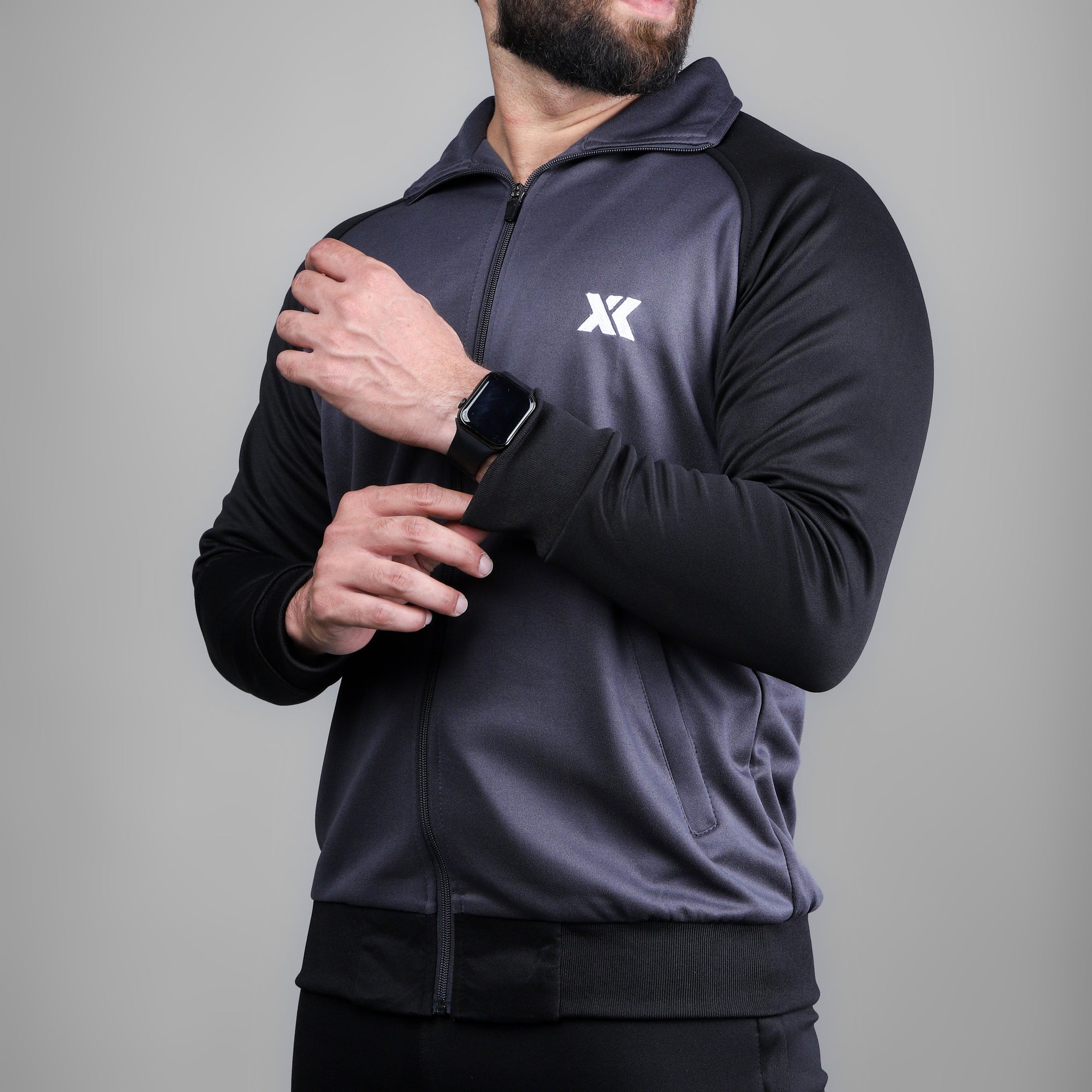 Vol 2 Black - Grey Premium Zipper