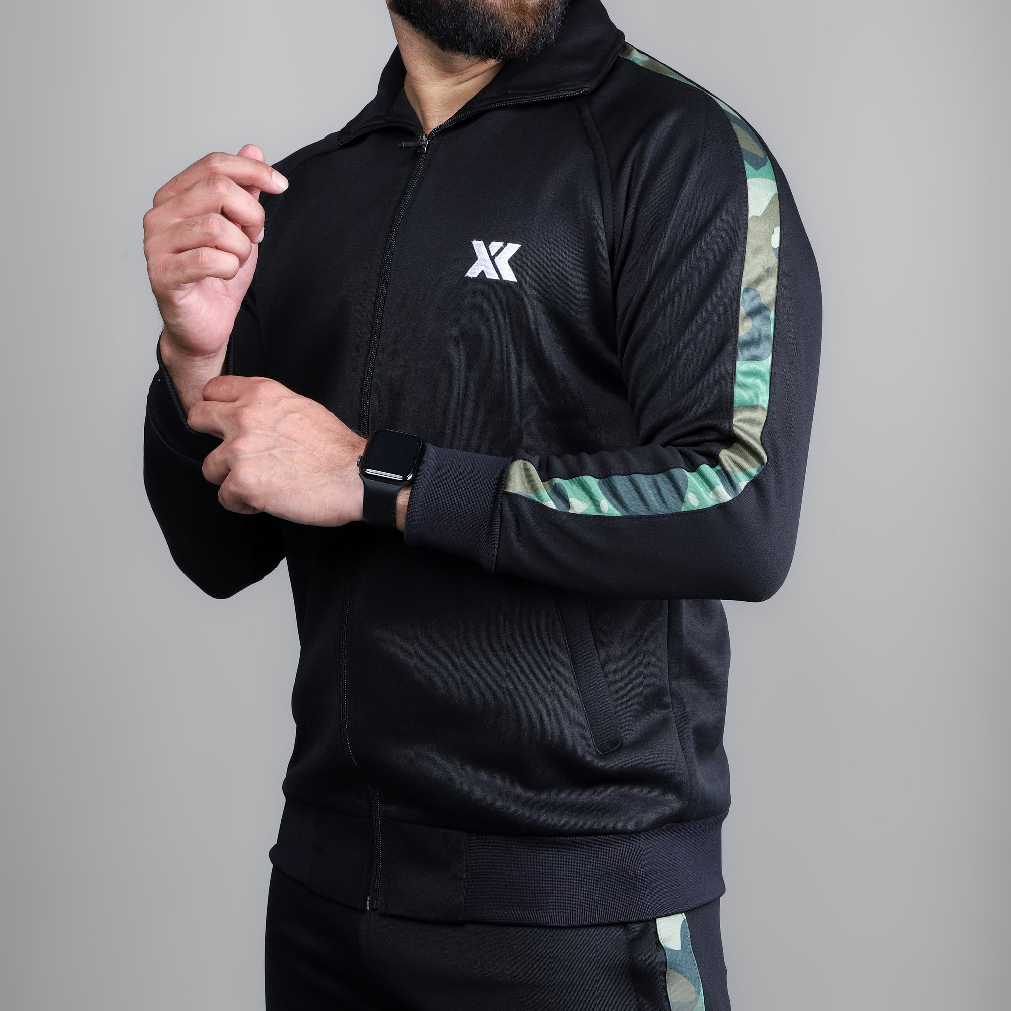 Vol 2 Black Camo Premium Zipper