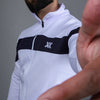 Vol 2 White - Navy Premium Zipper