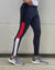 Navy three colour panel quick dry bottom