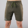 Olive micro lightweight speed shorts