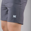 Grey micro lightweight training shorts