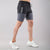 Black/grey micro lightweight champion shorts
