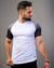 White premium dri-fit tee