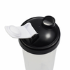 Transparent solid shaker bottle