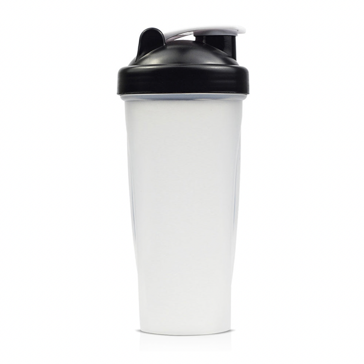 Transparent solid shaker bottle