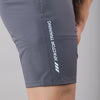 Grey micro lightweight training shorts