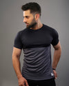 Black grey dri-fit tee