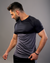 Black grey dri-fit tee