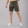 Olive micro lightweight speed shorts