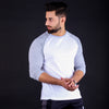 Grey raglan 3/4 sleeves