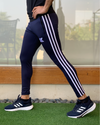 Navy Three Stripes Quick Dry Bottom