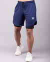 Navy Compression Shorts