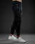 Black reflective believe interlock bottom