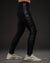 Black camouflage interlock bottom