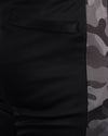 Black camouflage interlock bottom
