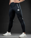 Black reflective stripe quick dry bottom