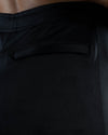 Black reflective stripe quick dry bottom